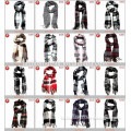 Fashion printed sport club fans men scarf wholesale